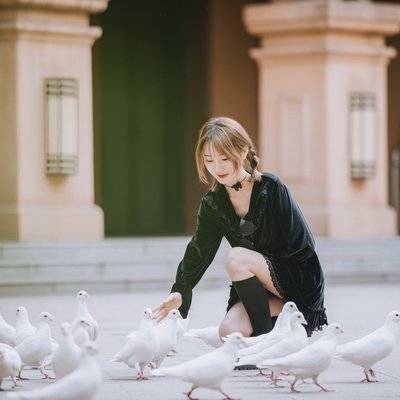 汉服模特