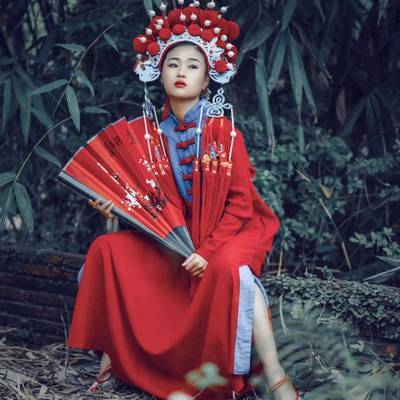 汉服模特