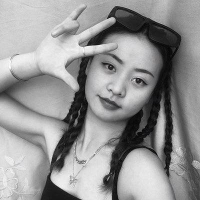黑白模特