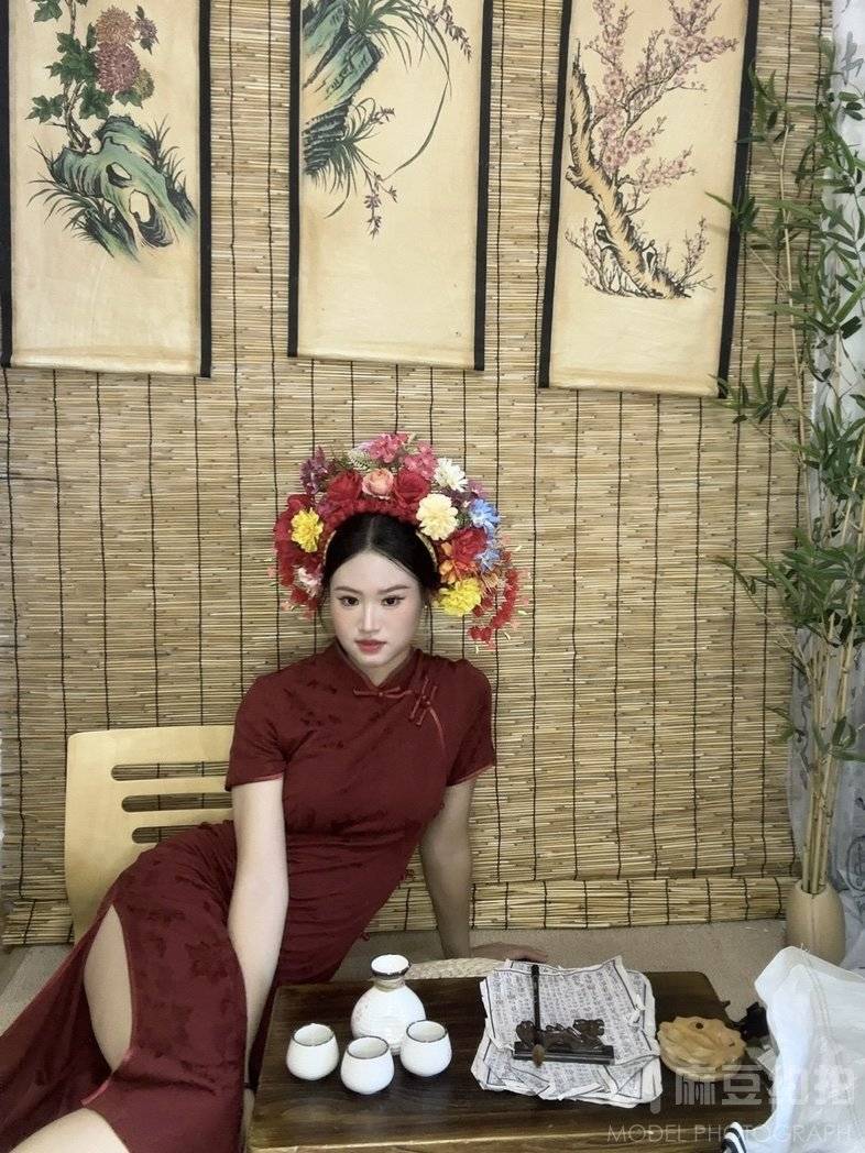 旗袍模特