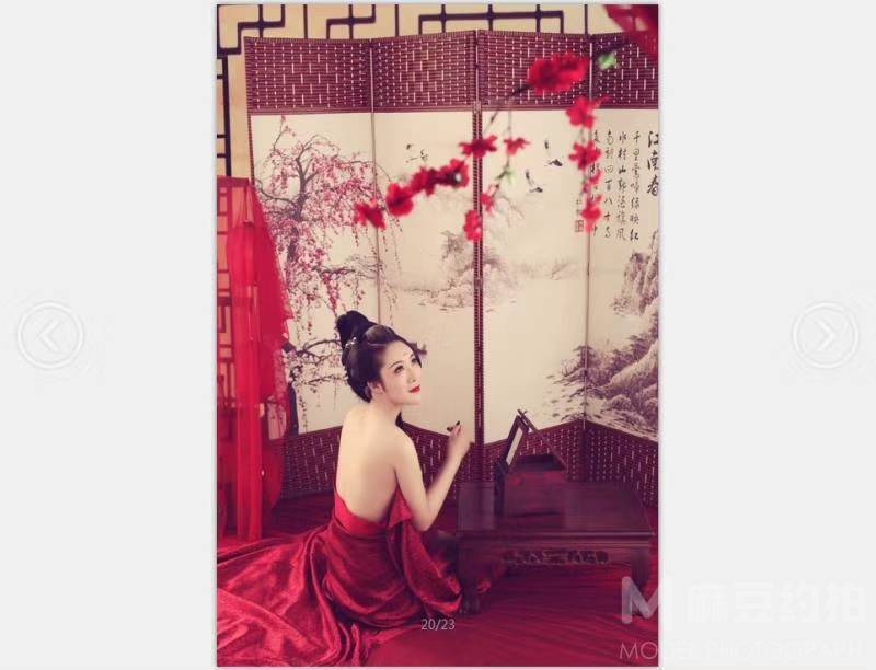 民国模特
