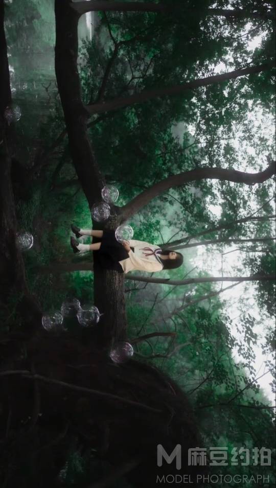 森系模特