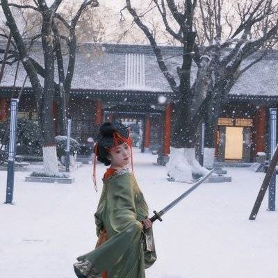 汉服模特