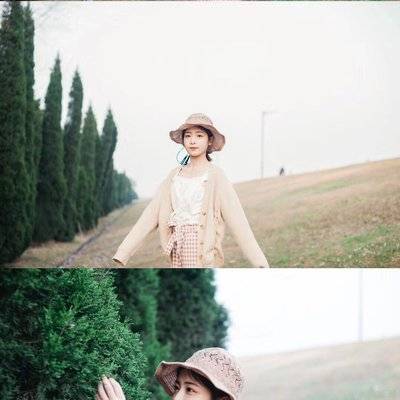 森系模特