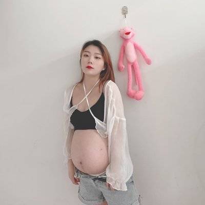 孕照模特