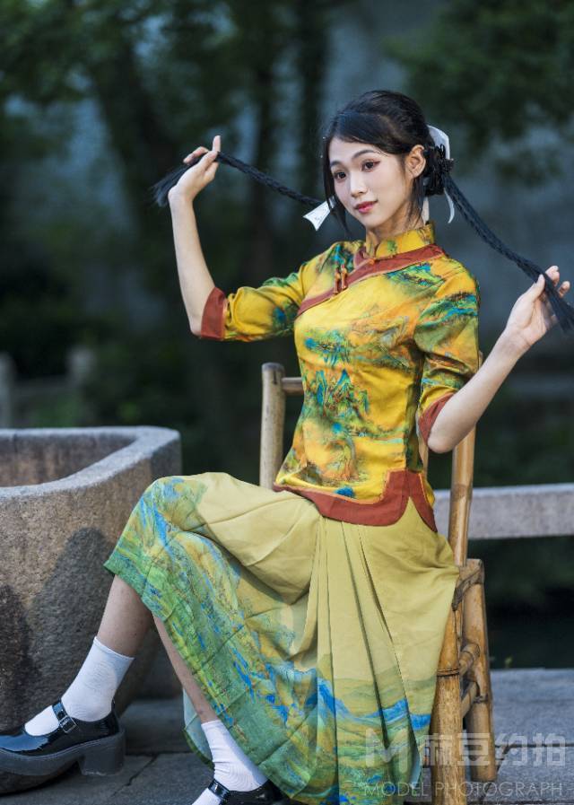 汉服模特