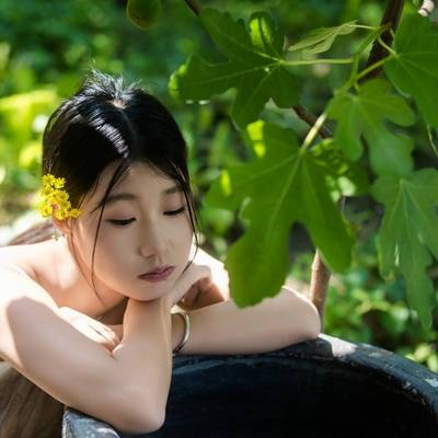 森系模特