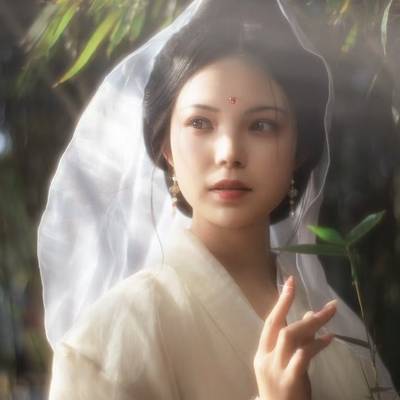 汉服模特