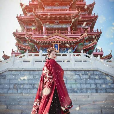 汉服模特