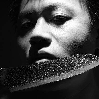 黑白模特