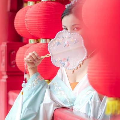 汉服模特