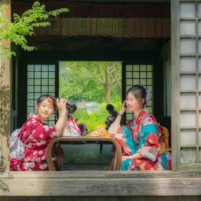 汉服模特