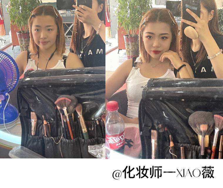妆容模特