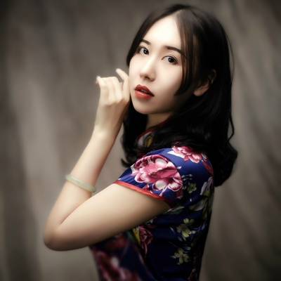 森系模特