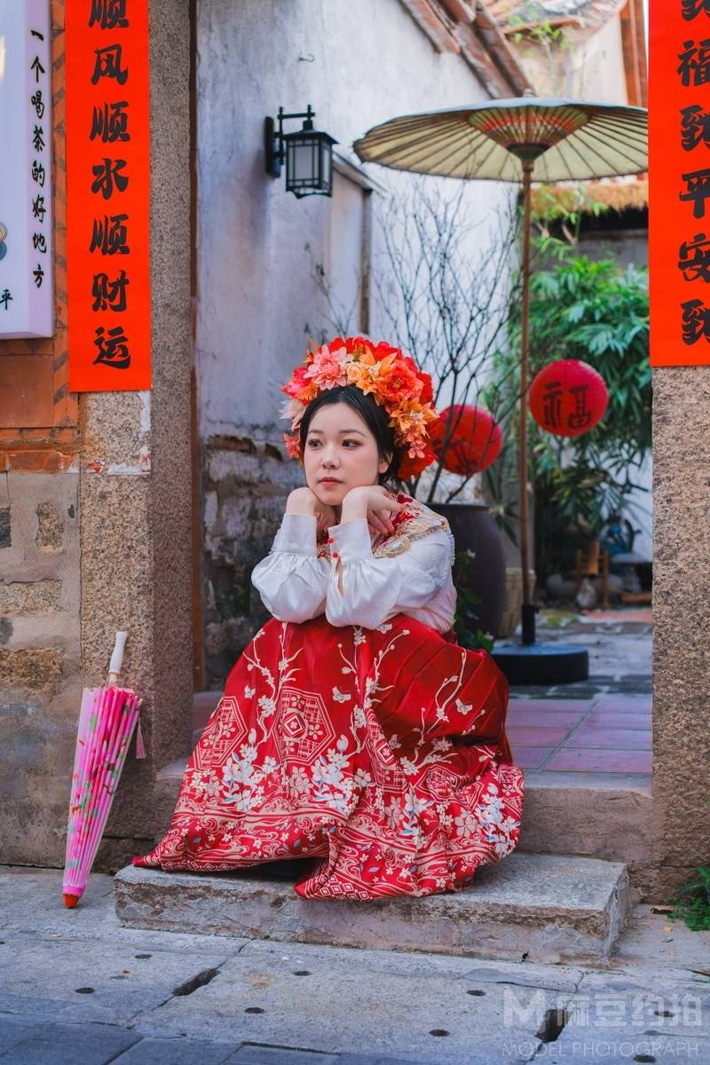 汉服模特