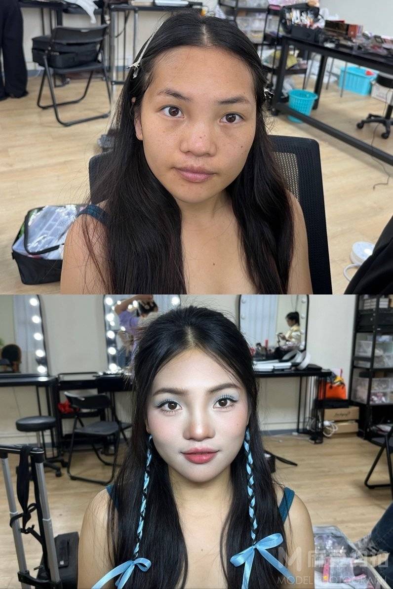 妆容模特