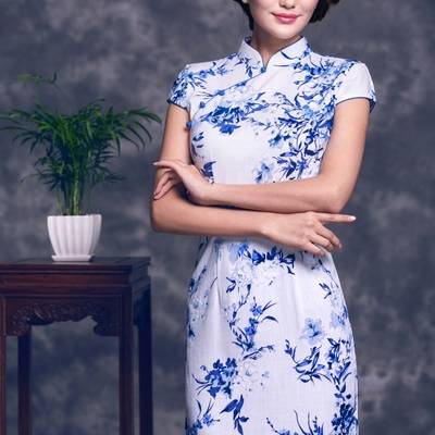 旗袍模特