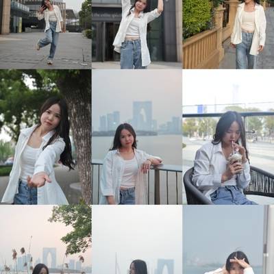 汉服模特