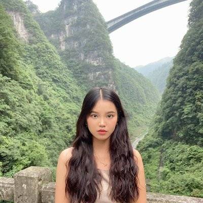 森系模特