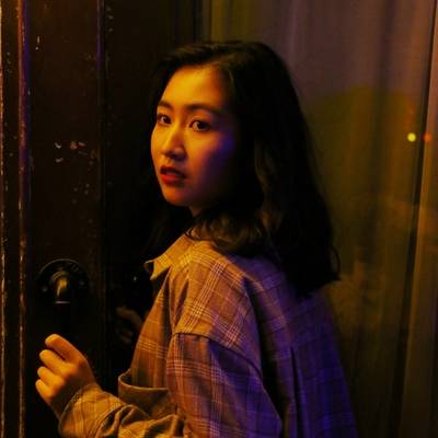 黑白模特
