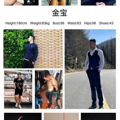 胶片模特