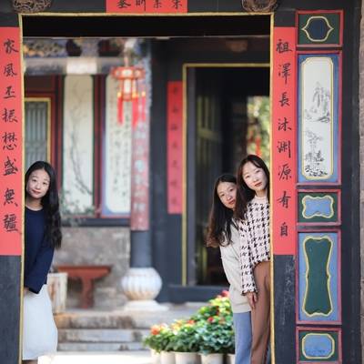 汉服模特