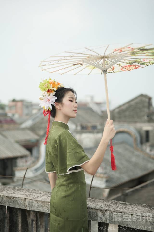 旗袍模特