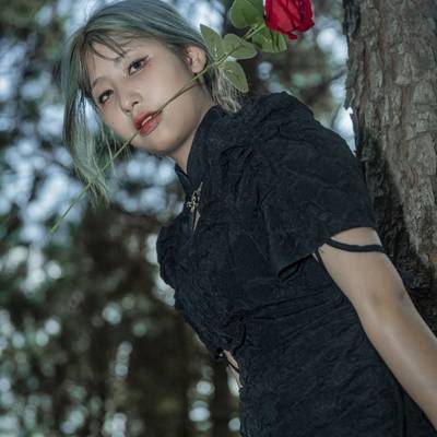 森系模特