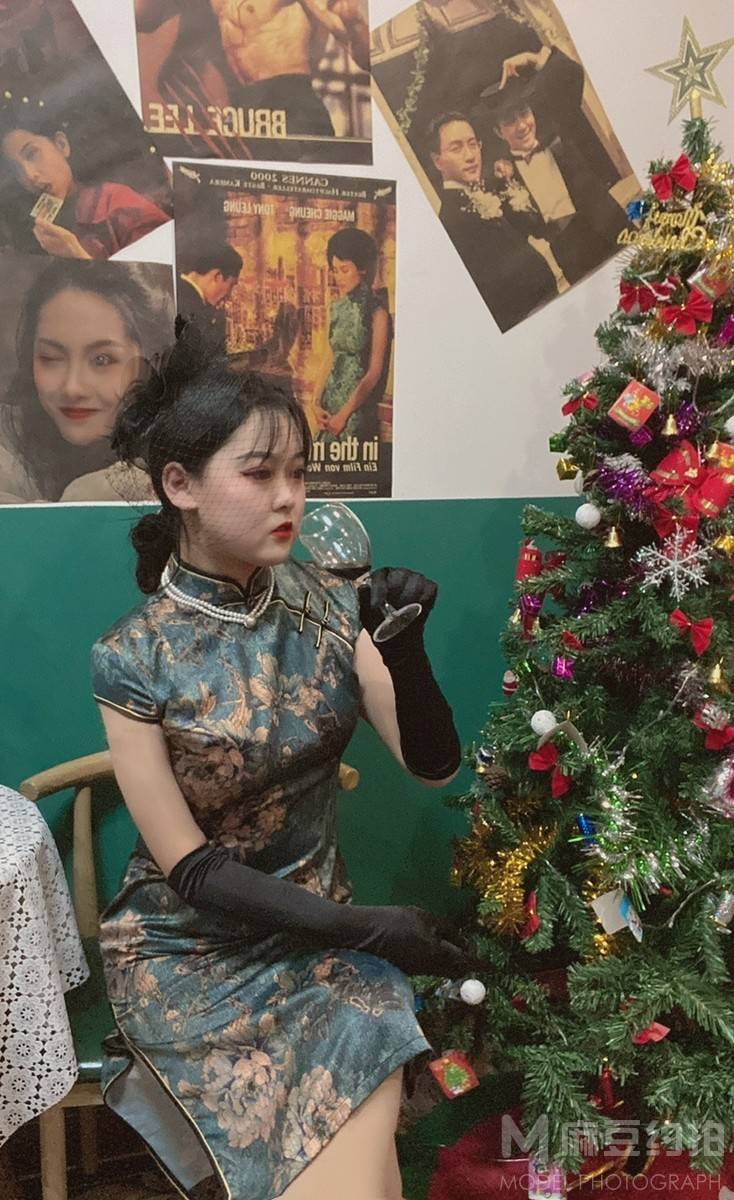旗袍模特