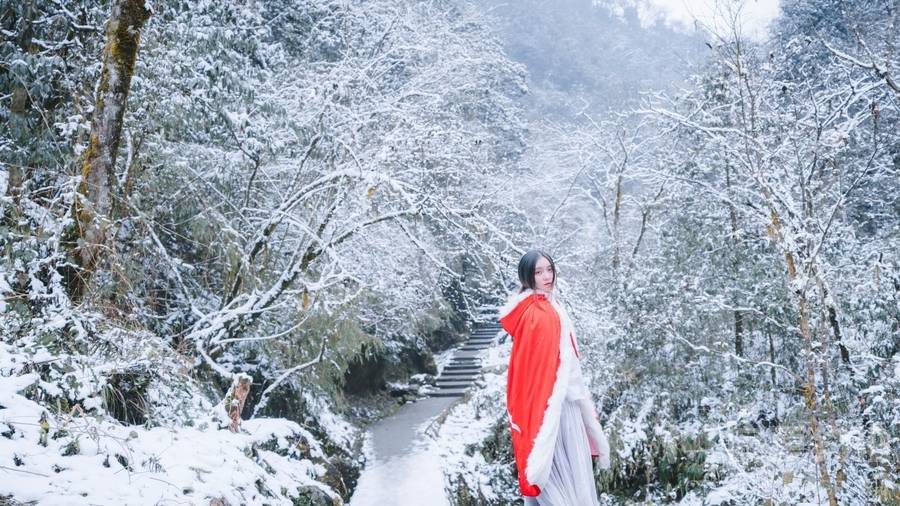 汉服模特
