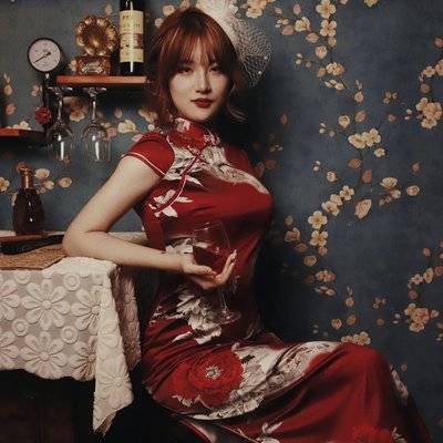 民国模特