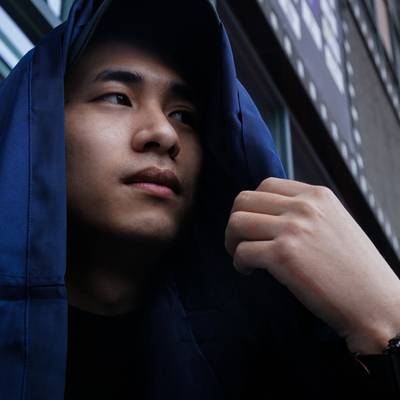 黑白模特