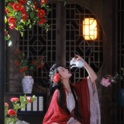 汉服模特