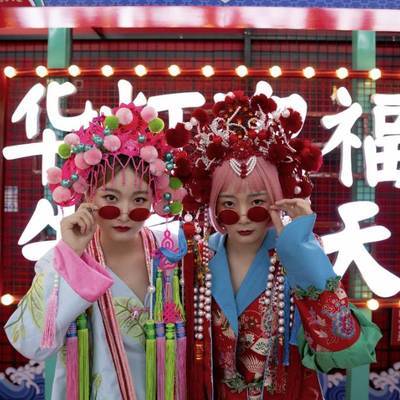 情侣模特