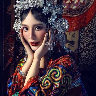 民国模特