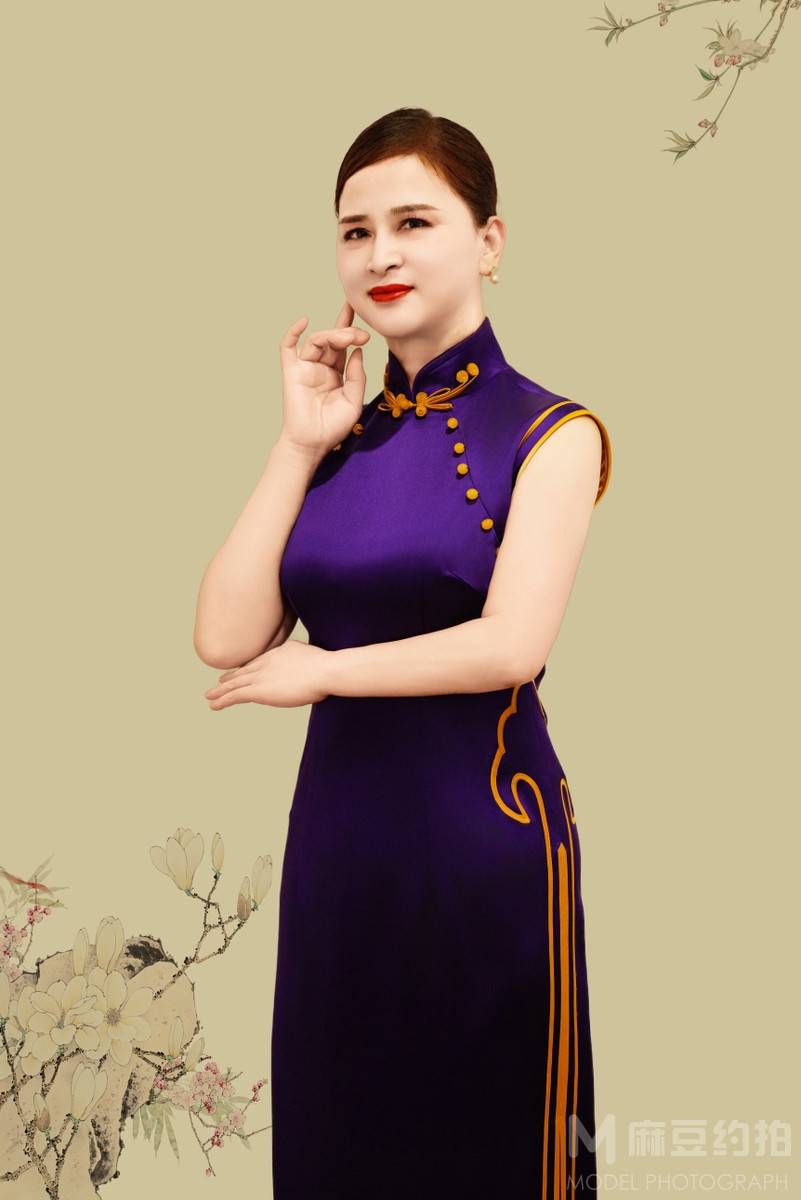 旗袍模特