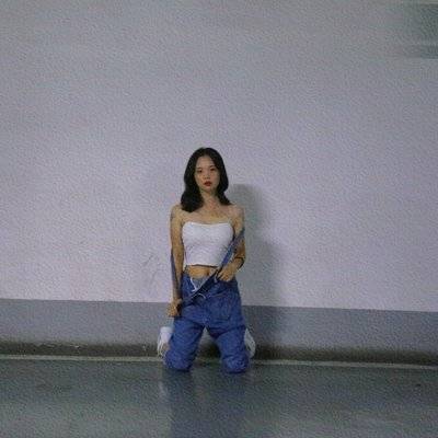 黑白模特