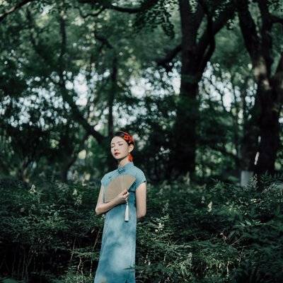 旗袍模特
