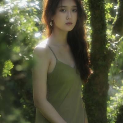 森系模特