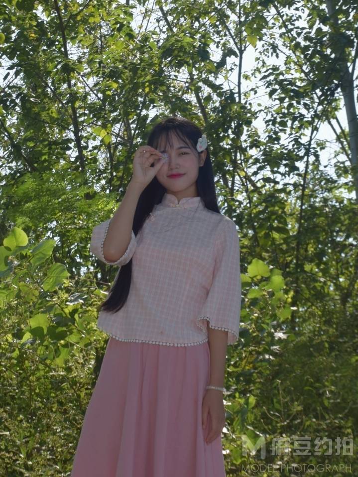 森系模特