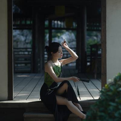 旗袍模特