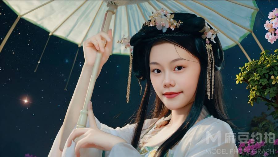 汉服模特