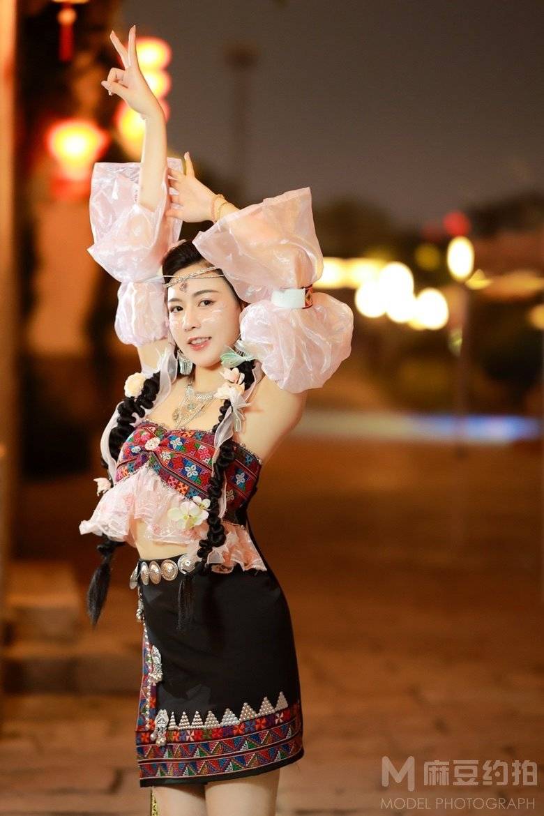 妆容模特