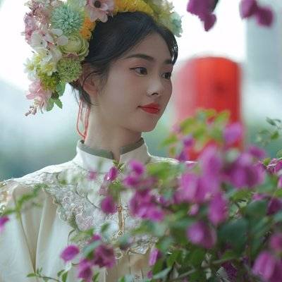 汉服模特