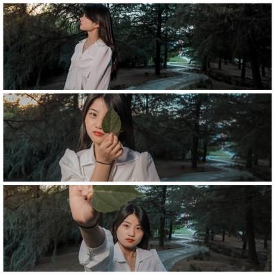 森系模特