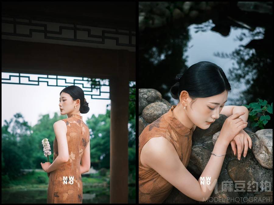 旗袍模特