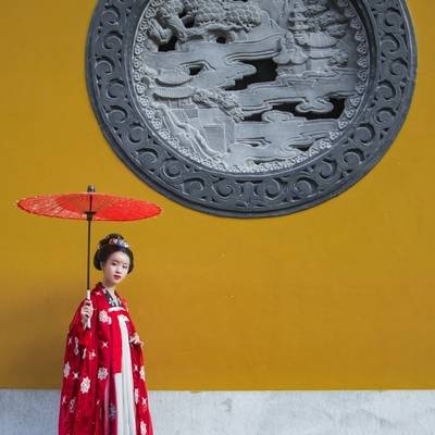 汉服模特