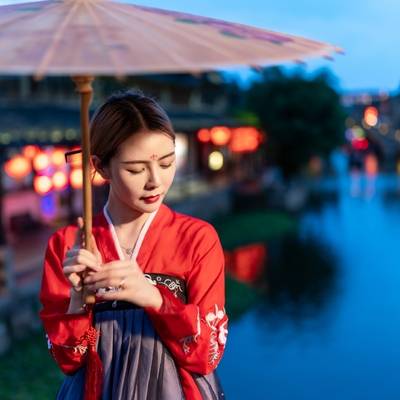 汉服模特