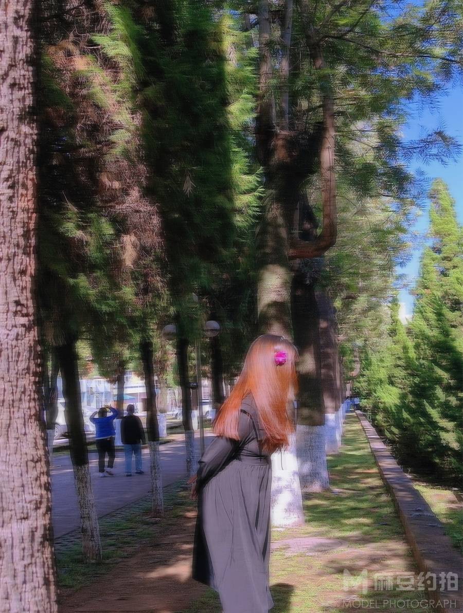 森系模特