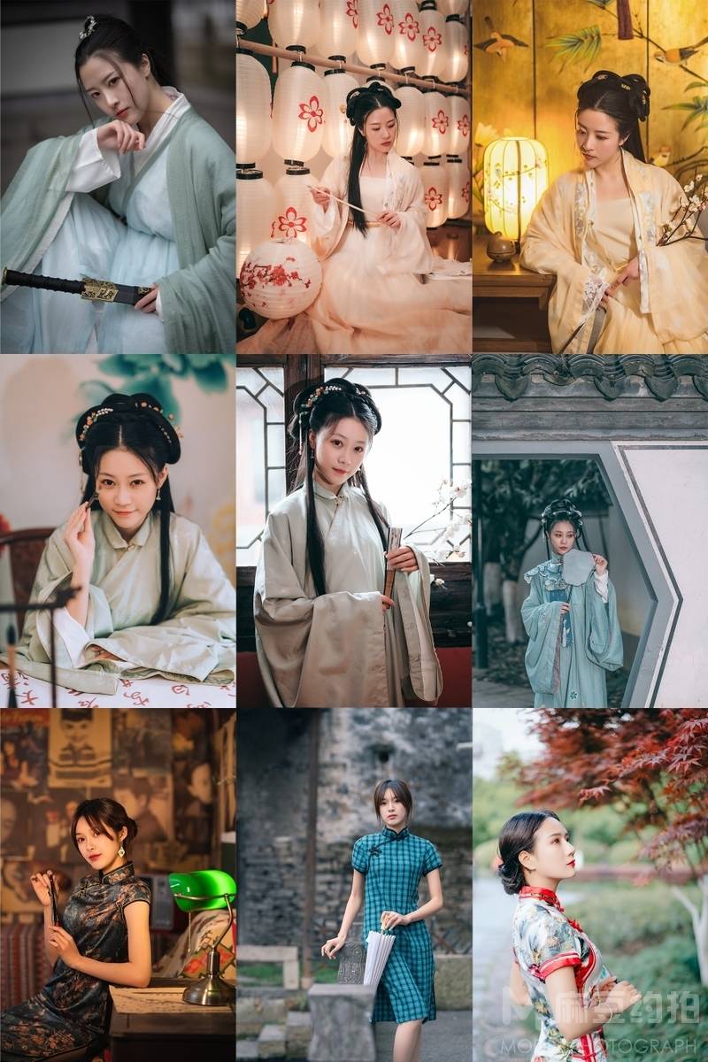 汉服模特